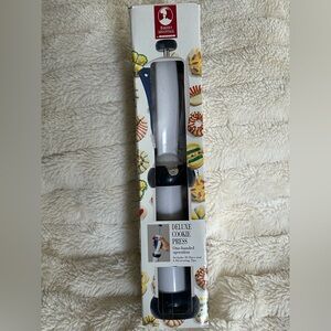 Deluxe Cookie Press - White